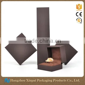 Custom Made Luxury Black Plastic Ring Box thumbnail-1