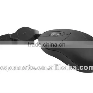 Black Color Usb Optical Wired Mouse for Computer Use thumbnail-1
