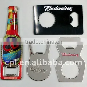OEM Promotional Gift Metal Flat Bottle Opener thumbnail-1