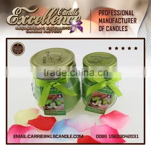Scented Candles in Glass Jar With Lid thumbnail-5