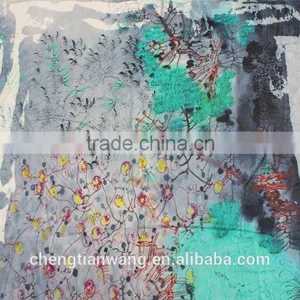 Woven Women's Scarf Wool Fabric for Winter thumbnail-3
