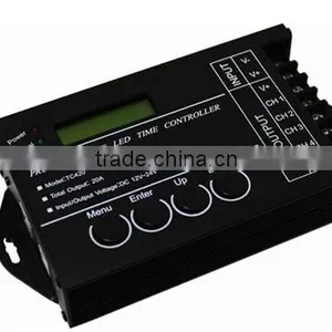 DC12/24V TC420 5 Channels Led Time Controller Common Anode Programmable Time Controller thumbnail-1