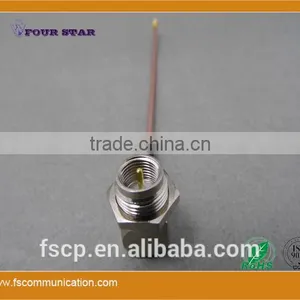 RG178 Cable Assembly With FME Male Bulkhead Right Angle Crimp to U.FL Male Crimp Connectors thumbnail-3
