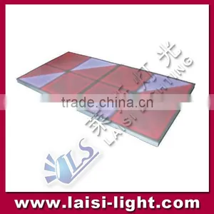 Stage Floor Lighting 720pcs 10mm RGB Led Manufacture Dance Floor Square Light Floor thumbnail-1