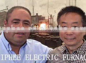 Colombia Clinet 2 Ton Melting Furnace Work Site thumbnail-2