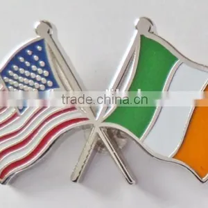 Persian Lion Country Cross Flag Small Metal Lapel Pin Badge 3/4 X 3/4 Inches ... New thumbnail-3