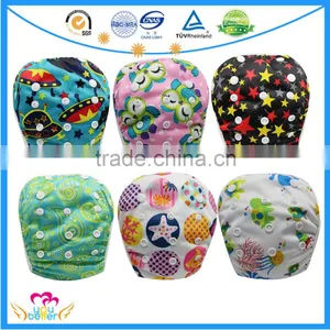 New Design Cloth Swimming Nappies Reusable Baby Swim Diapers Cheap Swim Pants thumbnail-1