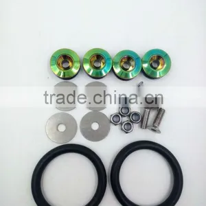 Purple Color Aluminum Car Bumper Fender Quick Release Fasteners thumbnail-6