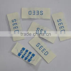 Custom Logo Woven Lable High-quality With Eco-friendly Material Free Sample Garment Clothes thumbnail-2