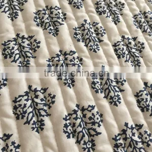 Quilted Fabric, Printed Embroidered Stripe Quilting Fabric,printed Quilted Coat Fabric thumbnail-4