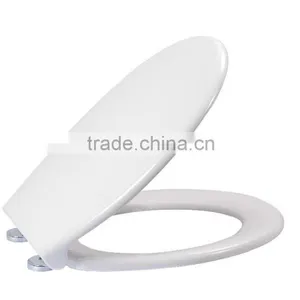 Quick Release and Soft-close Toilet Seat Cover in EU Standard Size for Bathroom thumbnail-1
