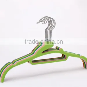 Velvet Flocked Clothes Hanger thumbnail-1