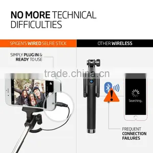 Wired Selfie Stick From Chinese Supplier, Wholesale Selfie Stick , Monopod Selfie Stick With High Quality thumbnail-2
