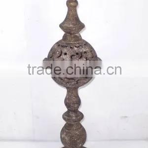 KS4120J- Sphere Metal Candle Lantern W/stand thumbnail-1