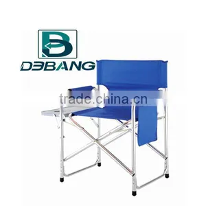 Canvas Folding Director Chair With Side Table Use Alumimun/ Metal Tube thumbnail-1