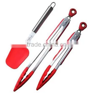 9"&10" Kitchen Utensils Stainless Steel Food Tong thumbnail-6