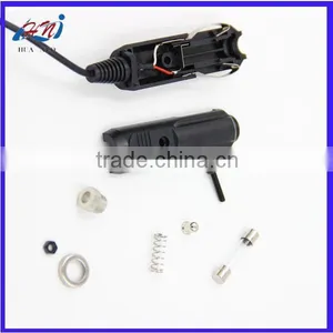 12v Cigarette Lighted Plug With Switch, Car Cigarette Lighter dc Power Cable thumbnail-3