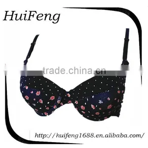 Breathable Colorful Mixed Color Nylon Ladies Latest Design Bra thumbnail-1