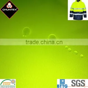 Hi Vis Water Proof Polyurethane Coated Polyester Fabric thumbnail-1