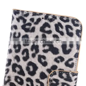 2015 the Most Fashionable Mobile Phone Accessories, Folio Pattern PU Leather Grain Flip Style Case for Smart Phone thumbnail-6