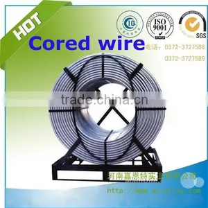 Inoculant Pure Ca/C/CaSi/TiFe Cored Wire Used in Steelmaking thumbnail-1