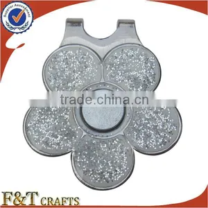 Popular Gold Plated Magnetic Custom Golf Ball Markers Bulk thumbnail-4