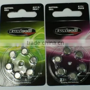 1.4v Zinc Air Batteries - A10, A13, A312, and A675 thumbnail-1