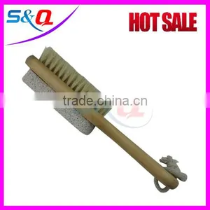 High Quality Natural Wooden Body Brush,soft Back Makeup Body Brush thumbnail-1