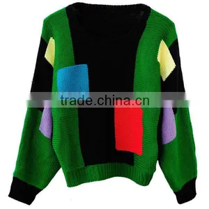 Latest Design Long Sleeve Woman Sweater thumbnail-1