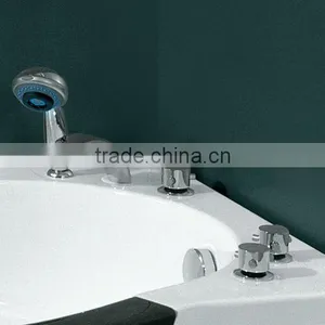 Foshan China CE/ETL Apprival Massage Whirlpool Acrylic Bathtub With Glass Fibre thumbnail-6