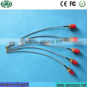 Hot Selling 15cm Length Cable Pigtail Cable 50 Ohm , Waterproof Pigtail Cable With RF U.FL Connector thumbnail-1