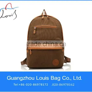 15 Inch Laptop Backpack,new Style Hiking Backpacks,high Quality Vintage Canvas Backpacks thumbnail-1