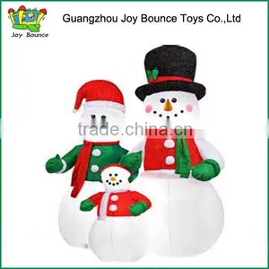 Christmas Airblown Inflatable Snowman Family Yard Decoration thumbnail-1