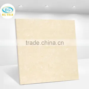 Spainish Glossy Bright Yellow Double Charge Vitrified Bathroom Floor Tile thumbnail-1