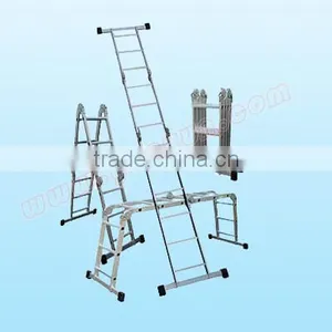 Stronger Style Metal Folded Step Ladder thumbnail-1