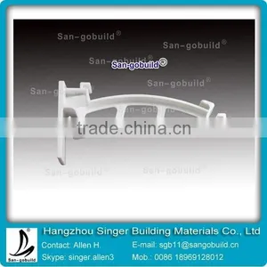 Gutter Hanger-Plastic 5.2 Inch Rain Drainage System Accessory Water System thumbnail-1