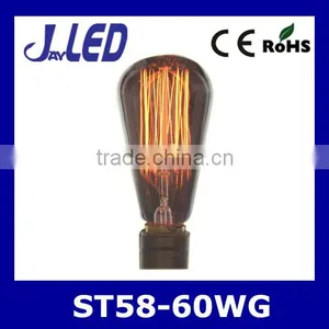 Glass Body Incandescent Bulb 60w ST58 Osram Bulb thumbnail-1