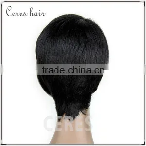 Henan Ceres Wholesale Real Indian Human Hair Lace Front Wig With Baby Hair thumbnail-5
