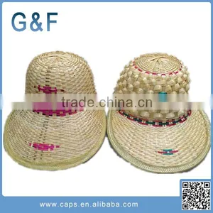 Best Price Custom Visor Handmade Bamboo Hat thumbnail-1