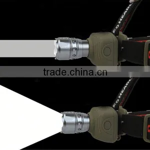 T27 AAA Plastic Camping Outdoor 3 Watt LED Camping Hunting Headlamp thumbnail-2