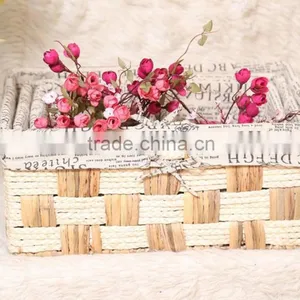 Maize and Water Hyacinth Rattan Basket Recommend Set Of3 thumbnail-5