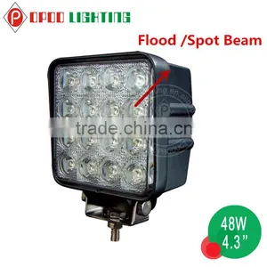 Quality 12v Led Tractor Work Light, 4.3'' Epistar 48w 12v Led Tractor Work Light thumbnail-1