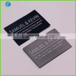 Fashion Custom Woven Personalized Sewing Cotton Washable Fabric Label thumbnail-3