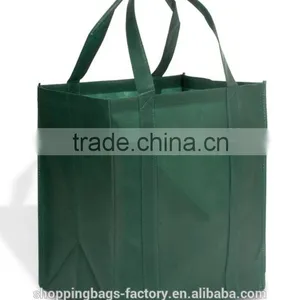 2016 Latest Promotional Non Woven Custom Handle Grocery Tote Bag For Shopping thumbnail-5