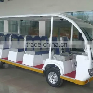 China Beautiful Design Electric Sightseeing Car!!! Bilayer Laminated Glass,wearproof and Anti-skidding thumbnail-5