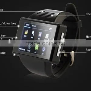 New 2014 An1 Android Smart Watch Phone Quadband MTK6515 Android 4.1 Dual Core Watch Smart Phone thumbnail-1