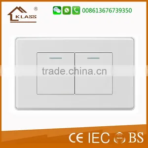 2016 Newest Residential Eco-Friendly 2Gang 1Way Switch thumbnail-1