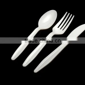 Light Duty Plastic Disposable Tableware Fork Knife Spoon thumbnail-2