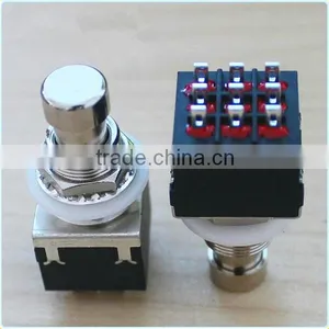 Chengdu Factory Outlet 3pdt 9 Pins Foot Switch thumbnail-5