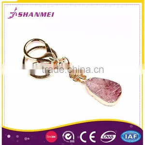 Fast Quote Druzy Alloy Wholesale Fashion Keychain thumbnail-1